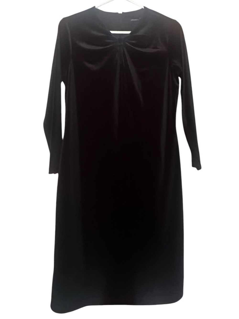 J.McLaughlin Ellie Velour Sheath‎ Dress in black Size Small NWT 📦